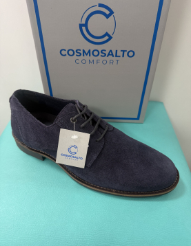 Sapato  Nacional azul 690