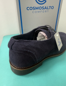 Sapato  Nacional azul 690