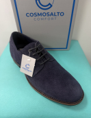 Sapato  Nacional azul 690