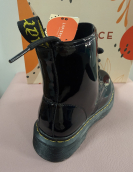 Bota Estilo Militar de Verniz  JR94