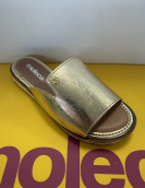 Chinelos MOLECA  Dourado 00066