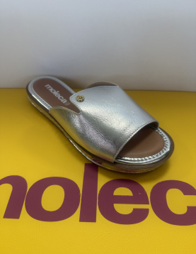 Chinelos MOLECA  Prata 00041